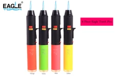 4 Pack Eagle Torch Pen Gun Lighter Jet Flame Butane Refillable 