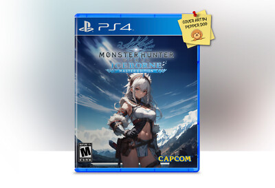 Monster Hunter World Iceborne Master Edition - PS4 COVER ART｜WITH CASE｜ NO GAME