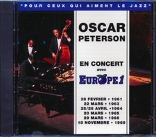 CD Oscar Peterson - En Concert Avec Europe 1 1961-1969