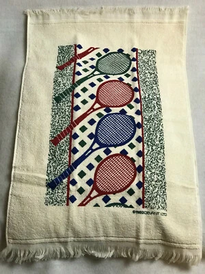 DEVANT LTD Cannon Tennis Rackets Tennis Sports Towel White 24" X 16" NEW