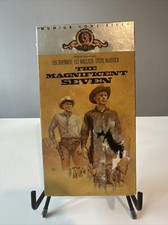The Magnificent Seven VHS 1985 Release Brand New Factory Sealed VTG