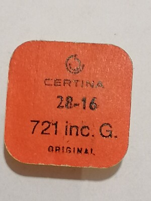 CERTINA CALIBER 28 16 PART 721