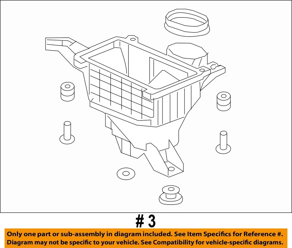 Conjunto de filtro de aire usado se adapta a: Honda Cr-v 2017 1,5 L turbo grado A Foto 4 de 4