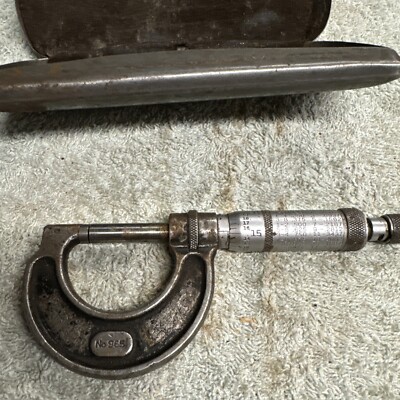 MOORE & WRIGHT M&W No 965 Mikrometer Gehäuse Vintage