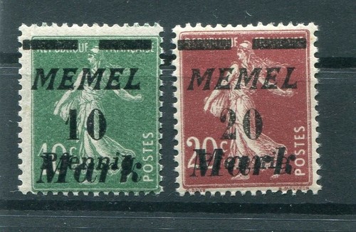 Memel 108/109 LOT** MNH MINT (74232