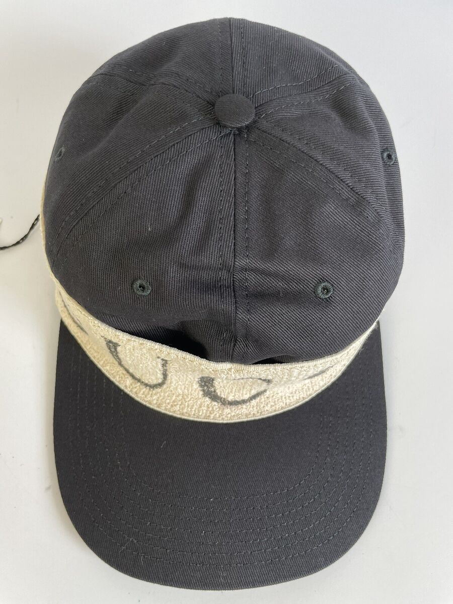 Gucci Unisex Black Canvas White Headband Cabardine Baseball Gucci Unisex Black Canvas White Headband Cabardine Baseball
