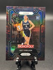 2024 Panini WNBA Monopoly Jacy Sheldon  Rookie RC Red Icons #67 Dallas Wings