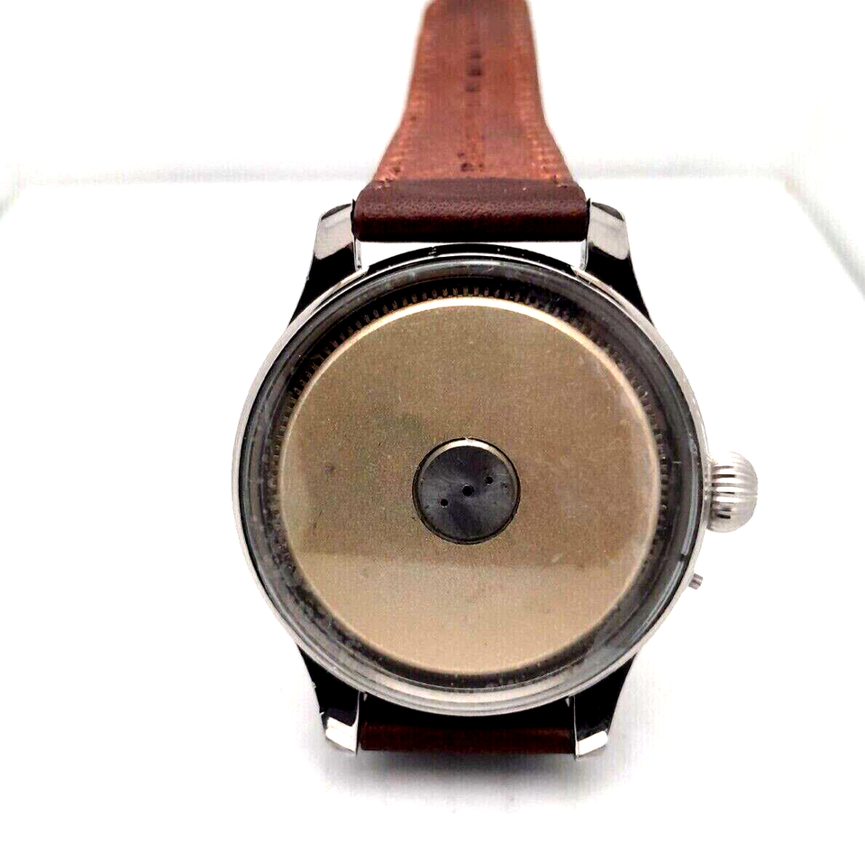 Large beautiful.Vintage Hebdomas 8 Hours / Days Swiss made 54mm watch