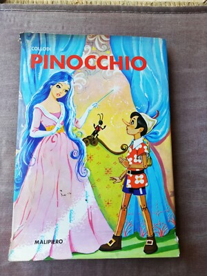 LE AVVENTURE DI PINOCCHIO - Carlo Collodi - Malipiero 1971 Illustriert Vintage