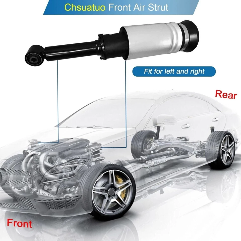 4X Front + Rear Air Suspension Struts Shocks For Land Rover Range Rover Sport Foto 4 de 4