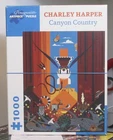CANYON COUNTRY BY CHARLIE HARPER - Complete - POMEGRANATE ARTPIECE PUZZLE