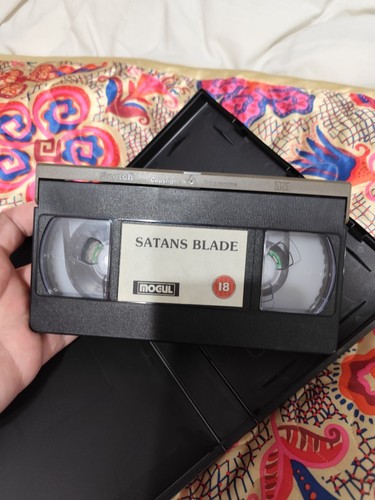 1980s Video Shop VHS Satan's Blade 80s Video Nasty Video Shop Release - Imagen 8 de 14
