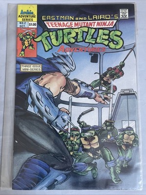 Teenage Mutant Ninja Turtles Adventures #2 Archie Series Vintage Comic Book TMNT