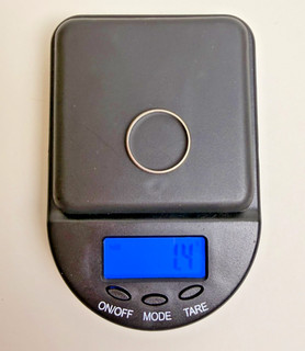 14K White Gold Wedding Band Ring Size 6.75 1.4g Solid Gold Scrap or Wear