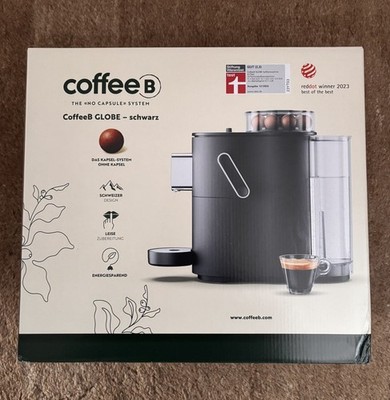 CoffeeB by café royal - Globe Black - Kaffeemaschine