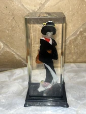 Vintage Geisha Girl Inside Resin