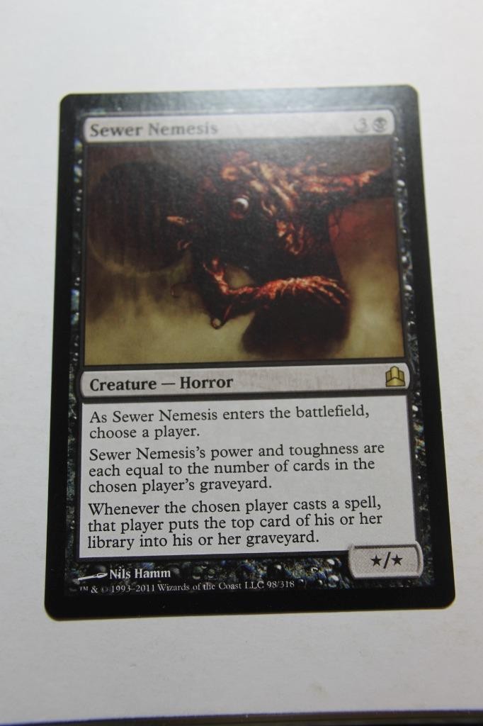 MTG Sewer Nemesis x1- -Commander 2011-Lightly Played