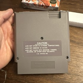 Baloncesto Double Dribble - Nintendo NES - Completo CIB - Probado - Aut&eacute;ntico