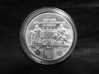 Silbermünze DDR 10 MARK 1985 A "Humboldt Universität" VZ WY9456