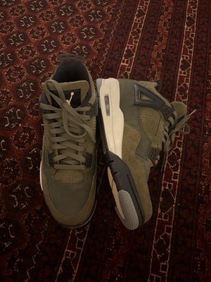 Jordan Air Jordan 4 SE Retro Craft Olive Green/Black Men's Sneakers FB9927-200
