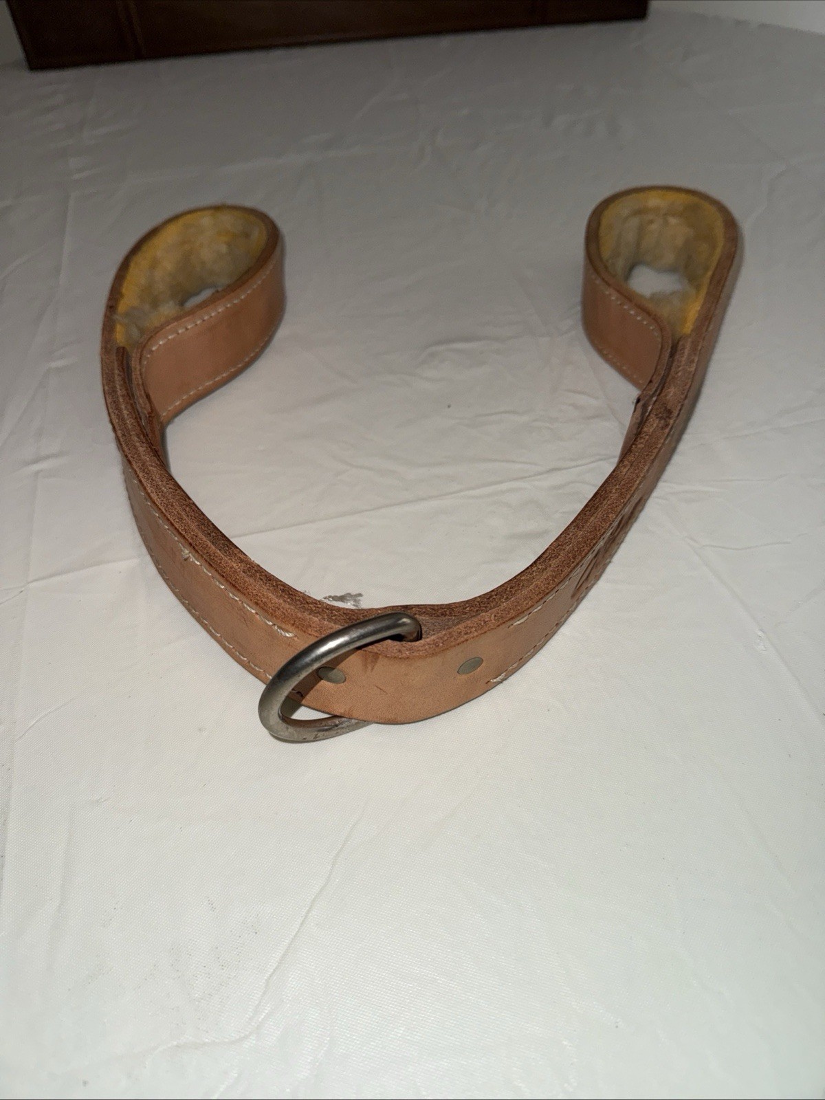 Cap Barbell Leather Pulldown Strap