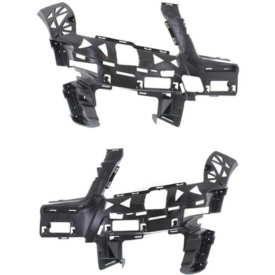 #ad Front Plastic For Mercedes Benz GLK350 2010 2012 New Bumper Bracket Set of 2 $158.80