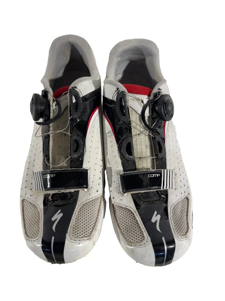 Zapatos de ciclismo de carretera ESPECIALIZADOS Comp 3 pernos EU45 US11.5 UK10.5 Mondo 290 cs 1319 Foto 3 de 4