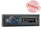 Single Din Bluetooth / USB / AUX / LCD Display Mechless Blue Backlit Stereo