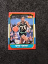 ?1986-87 Fleer #20 Terry Cummings Rookie Card RC?EX-MT?. rookie card picture