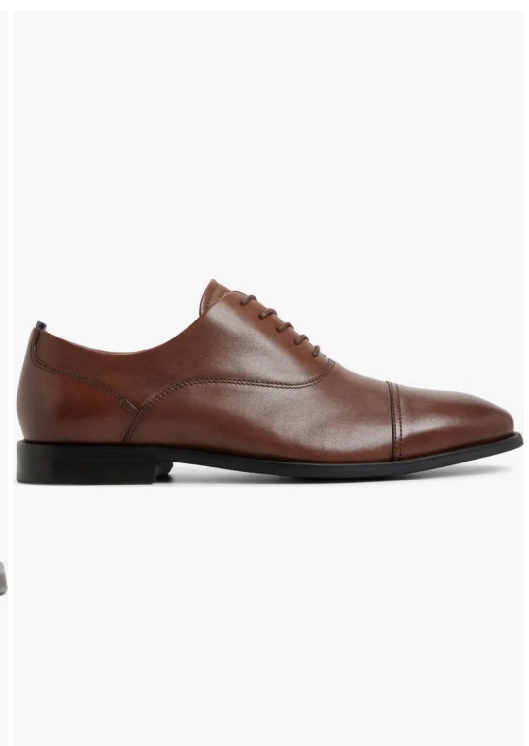 Brooks Brothers Men Dress Shoes Cassel Cap Toe Oxford Brown Leather Sz10.5 thumbnail 2