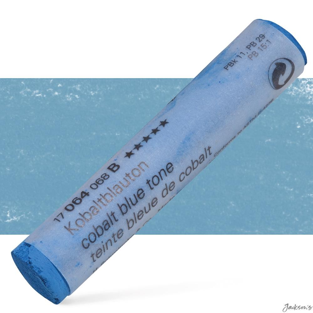 Schmincke Soft Pastel Stick Pure Pigment Cobalt Blue Tone 64B Art Drawing