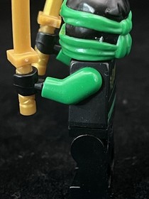 Lego Lloyd Minifigure Ninjago Skybound njo209 70601 Golden Weapon Ninja Green