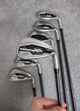 Callaway XR Irons 5-PW Good Condition Graphite Project X Shafts New Grips 