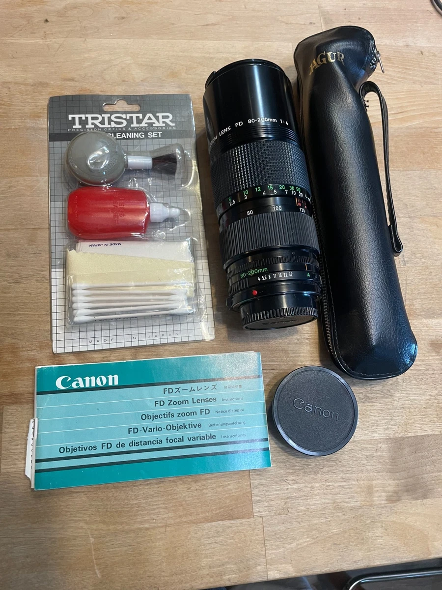 Canon FD f/4 Camera Lenses 80-200mm Focal for sale | eBay