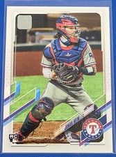 2021  Topps 70th Anniversary #628 Jonah Heim  Texas Rangers Baseball Card G1