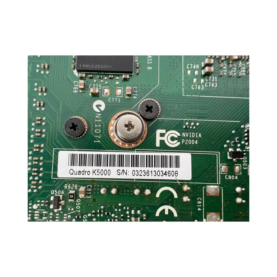 HP  Nvidia Quadro K5000 4GB GDDR5 GPU Graphics Video Card GPU with Bracket - Image 2 of 4