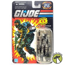 G.I. Joe 25th Anniversary Firefly Cobra Saboteur 2008 Action Figure Hasbro 63622