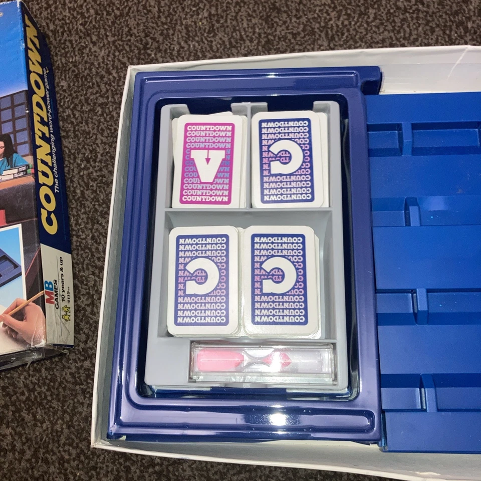 MB Countdown Board Game 1986 Complete Vintage , VGC - Image 2 of 4