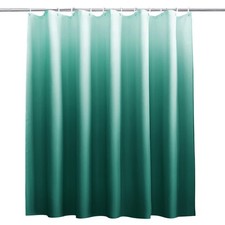 Shower Curtain 100% Polyester Fabric Modern Designer Washable + 12 Hooks