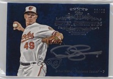 2013 Topps Five Star Silver Signatures Blue 9/25 Dylan Bundy #FSSS-DB Auto 0s3