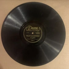 Bing Crosby, 78 rpm, V+, They Say It's Wonderful, Decca 18829