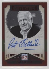 2015 Panini Cooperstown HOF Signatures Red 37/49 Pat Gillick #30 Auto HOF 1p1