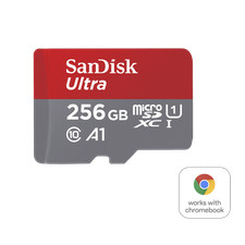 SanDisk 256GB Ultra microSD Memory Card for Chromebook - SDSQUAC-256G-GN6FA