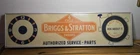 Vintage Briggs & Stratton Lighted Motion Clock Sign 4 Cycle Gas Engine...