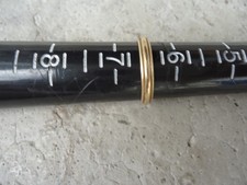 Vtg. 14K Yellow Gold Wedding Band Ring Size 6.5 3mm Wide 2.1 Grams BIN Marked LR