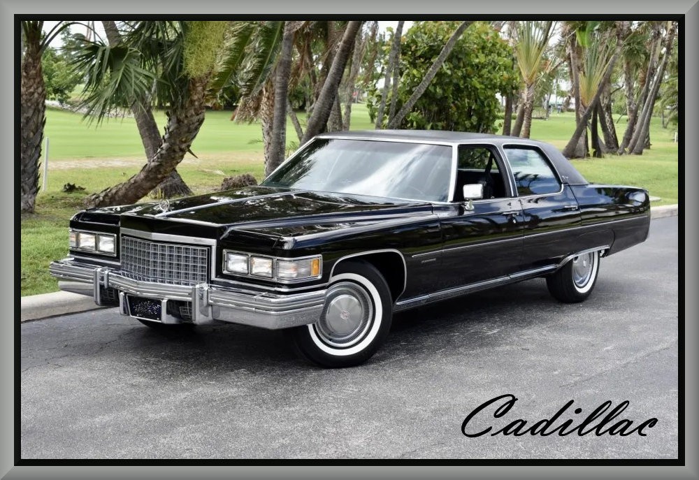 1976 Cadillac Fleetwood Brougham Black, Toolbox - Refrigerator