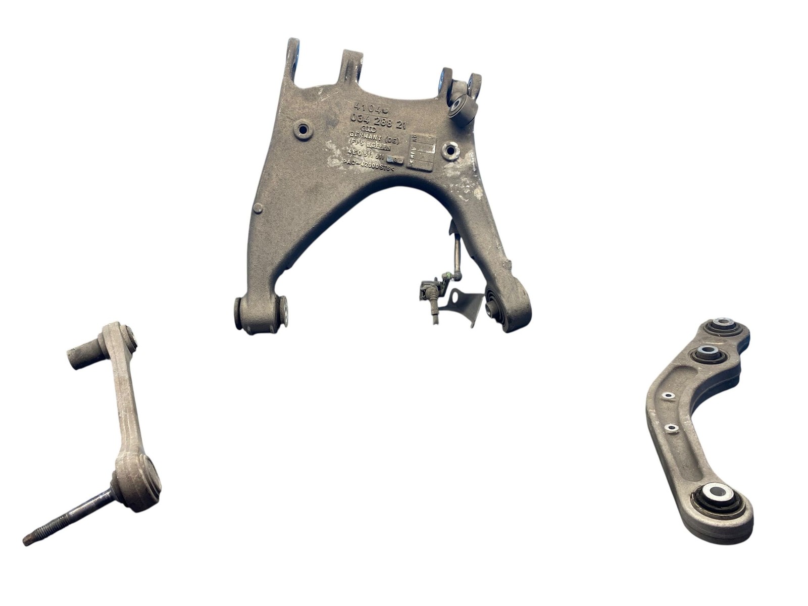 2013-2019 BENTLEY FLYING SPUR 4W 223B 4.0L AWD REAR LEFT LOW &UP CONTROL ARM (3)