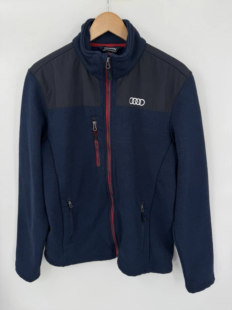 Audi Fleecejacke für Herren in Größe L - Stil & Komfort