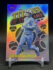 🔥🔥 Bobby Witt Jr Topps 2026 Titans Of The Game. TOG-16 Refractor Royals 🔥⚾️🔥