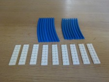 Verkaufe Lego Classic Set 151 gebogene Schienen für 4,5 Volt /12 Volt Eisenbahn